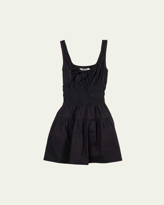 Gianluca Ruched Sleeveless Mini Dress